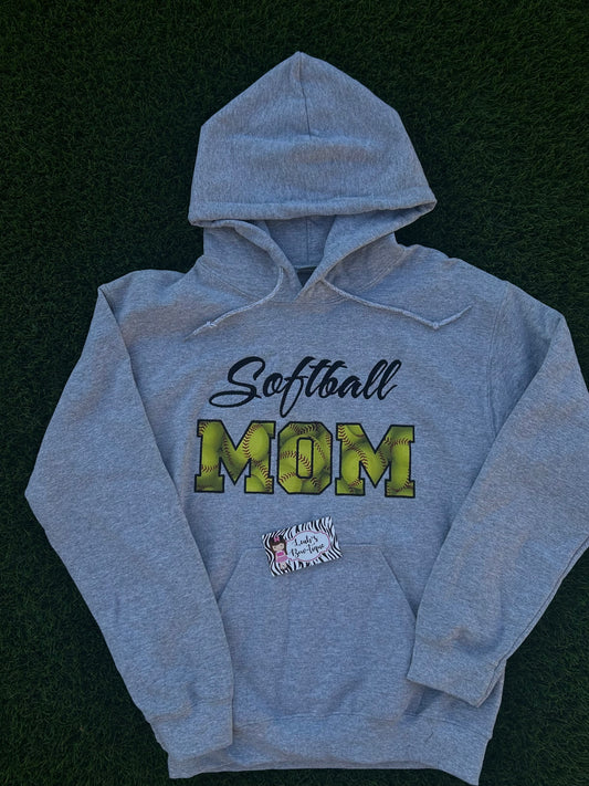 Softball MOM hoodie